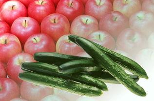 黄瓜和苹果一起吃哈密瓜,营养新组合的奇妙体验”
